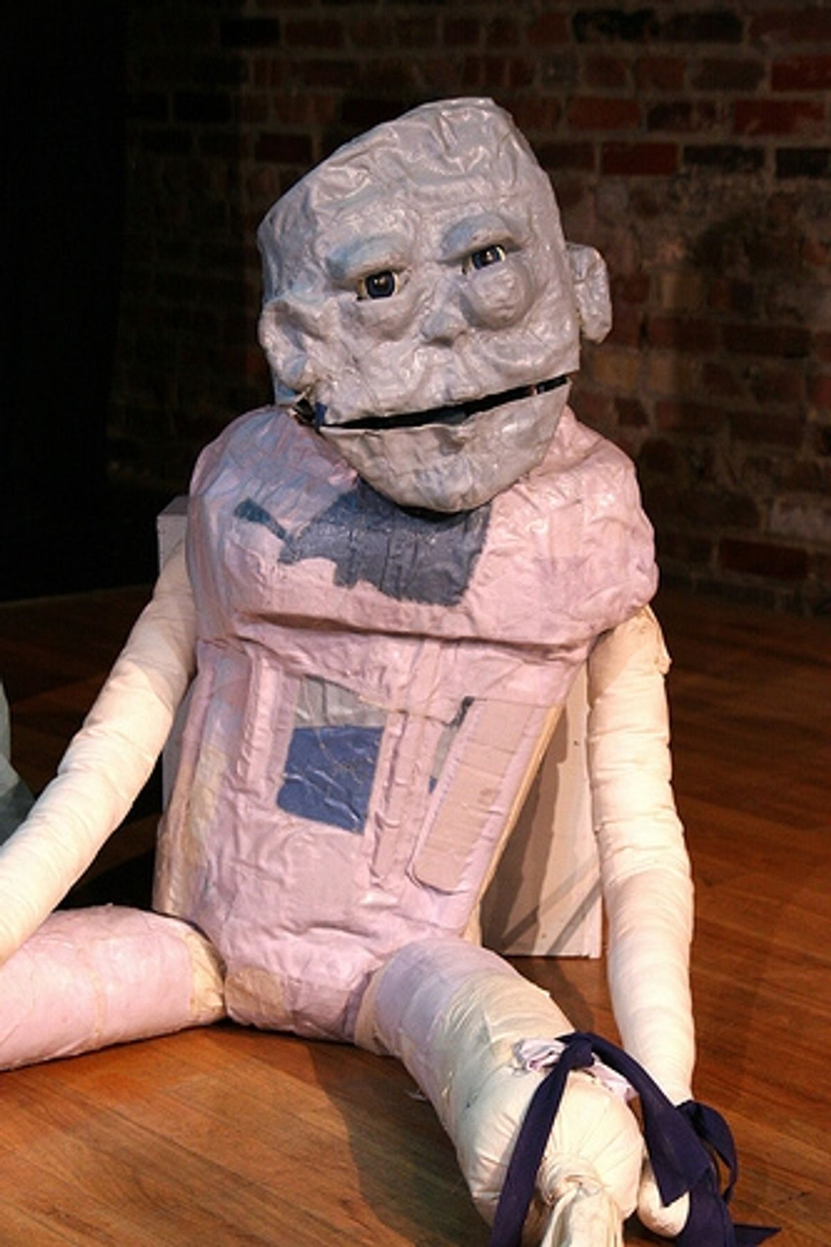 The puppet from The Protestants  at 